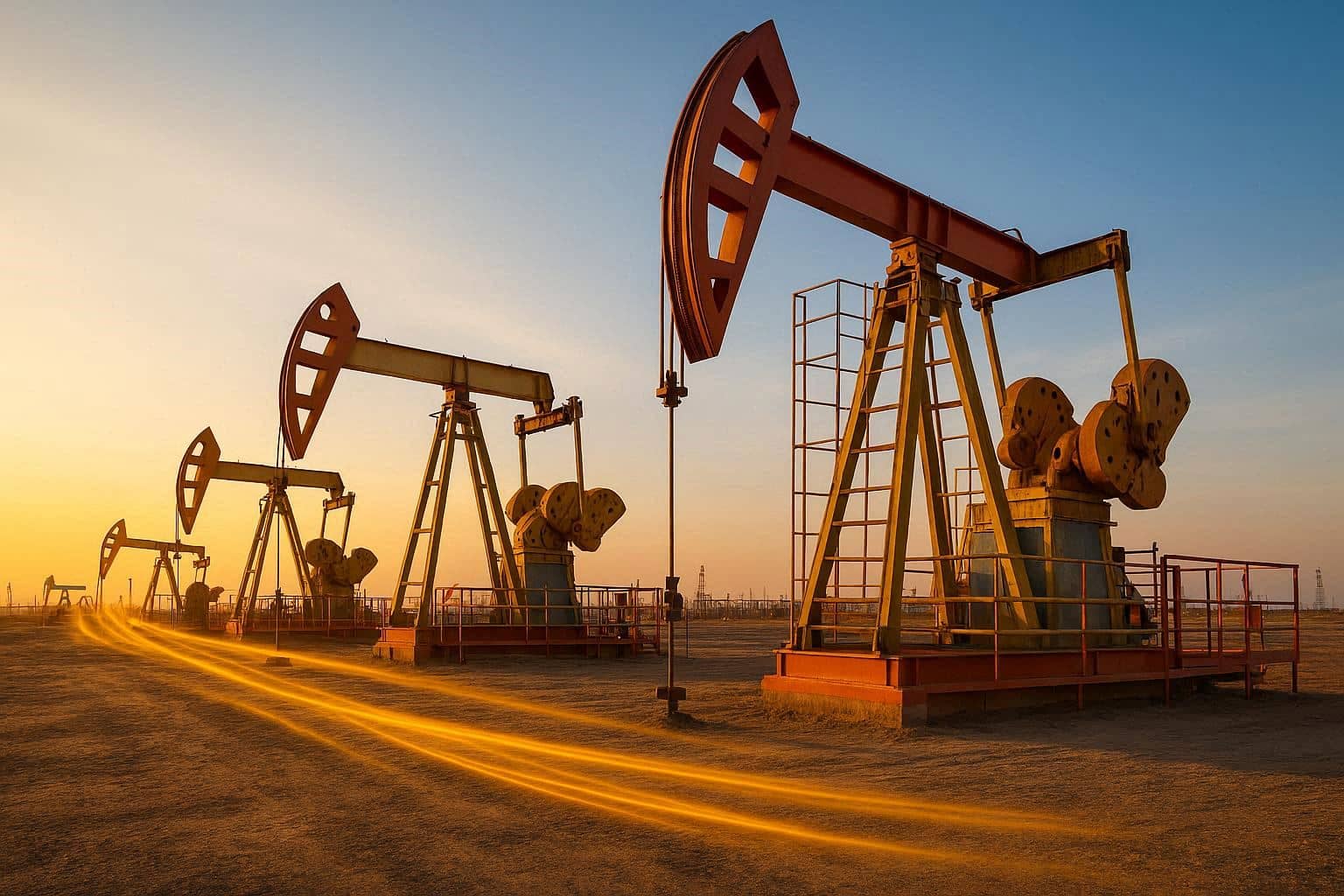 Oil field
